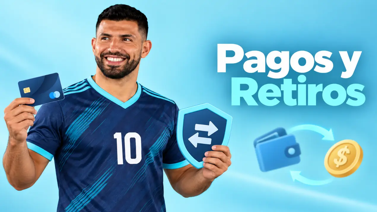 Depósitos y retiros de casino Sergio Aguero
